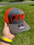 Orange Fio Hat