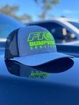 Fio’s Dumpster Services Hat (Light Gray & Yellow)