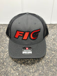 Gray Fio Hat (Red)